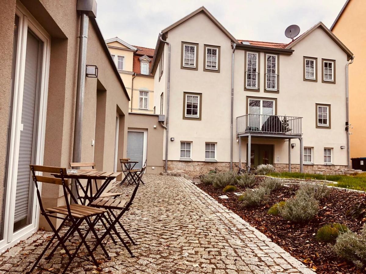 Ferienwohnungen Mey Haus Zum Rosenstock Erfurt Exterior photo
