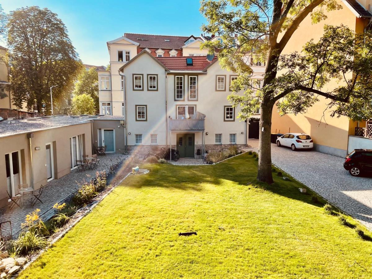 Ferienwohnungen Mey Haus Zum Rosenstock Erfurt Exterior photo