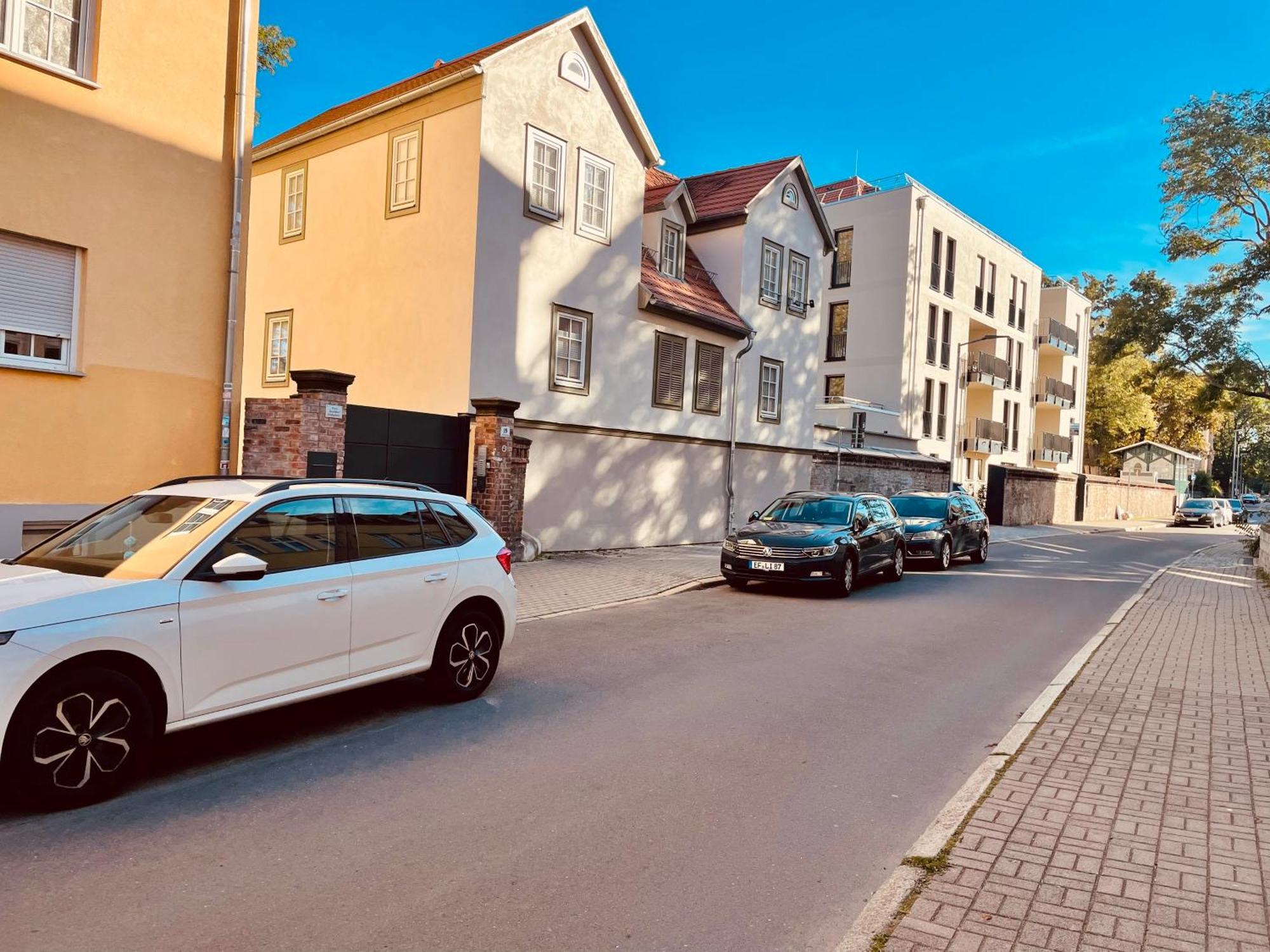 Ferienwohnungen Mey Haus Zum Rosenstock Erfurt Exterior photo
